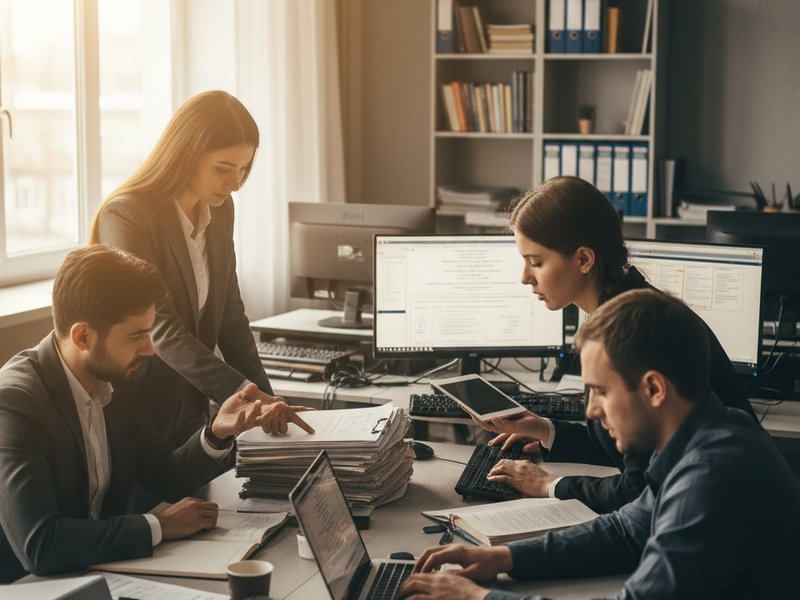 Команда юристов CLS Казань оказывает квалифицированную помощь мигрантам в рабочем кабинете.